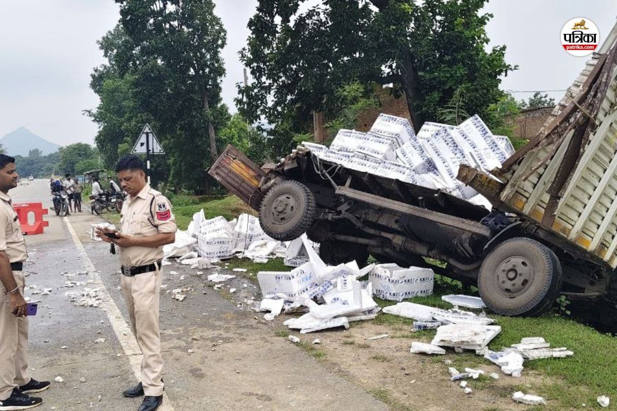 Bus-truck accident