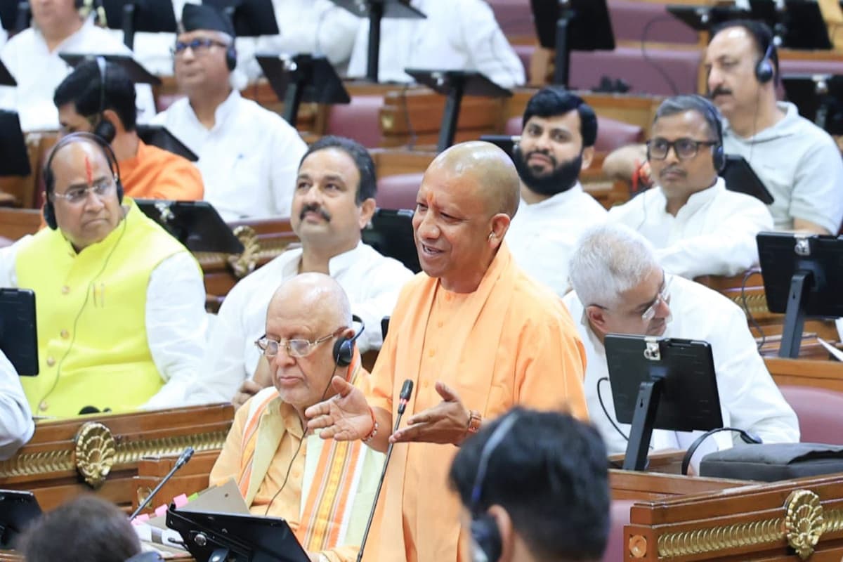 CM Yogi Adityanath UP Monsoon Session फोटो सोर्स : Patrika