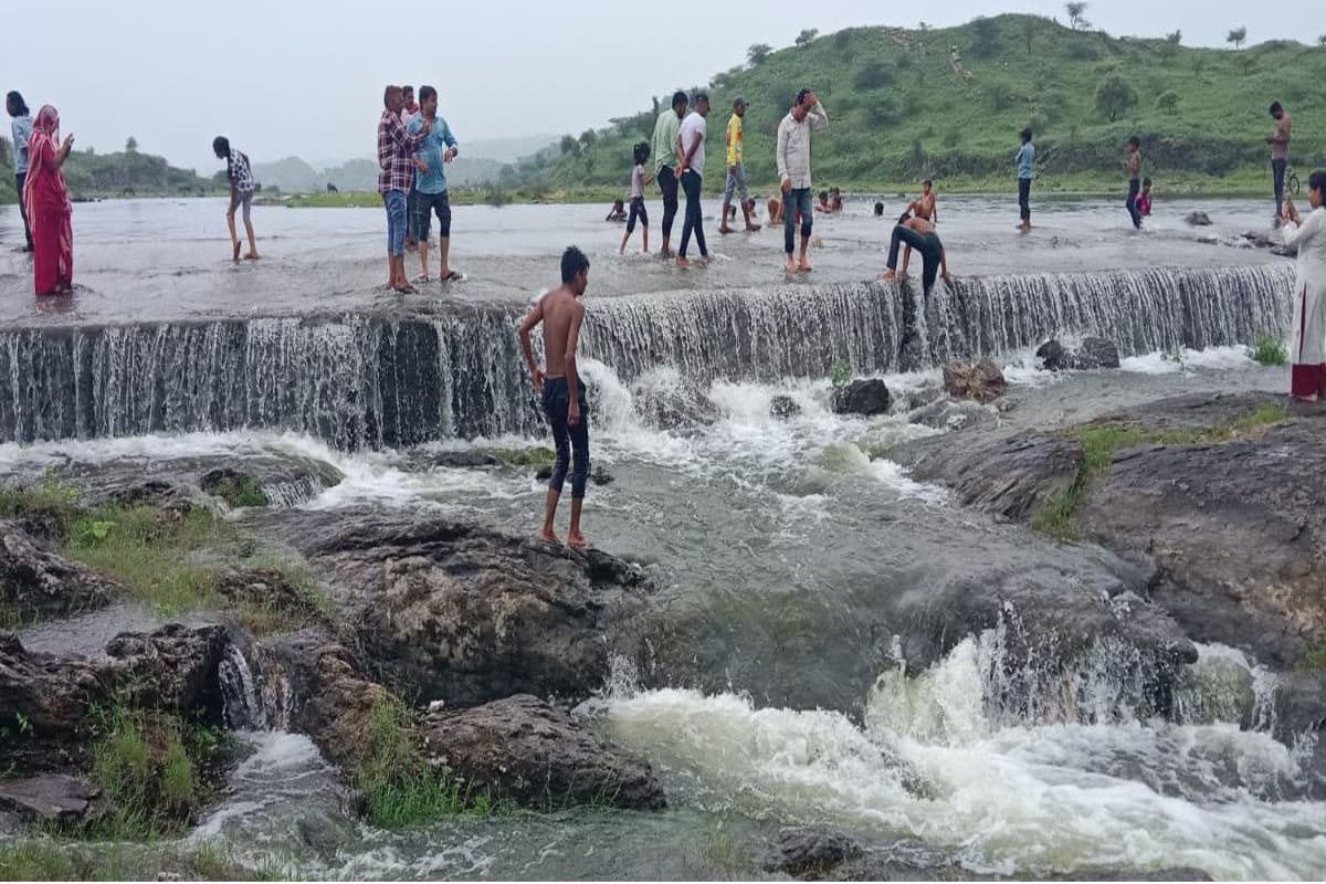 Gajnei Dam Overflow