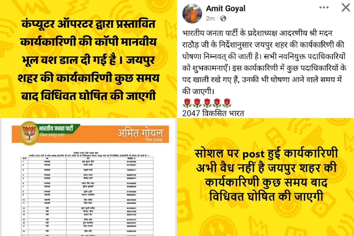 Rajasthan BJP